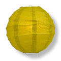 12 PACK | 12"  Pear Crisscross Ribbing, Hanging Paper Lantern Combo Set - Luna Bazaar | Boho & Vintage Style Decor