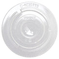 32 oz Lids - Karat 107mm PET Flat Lids - 500 ct-Cups & Lids-Karat-Restaurant Supply Drop