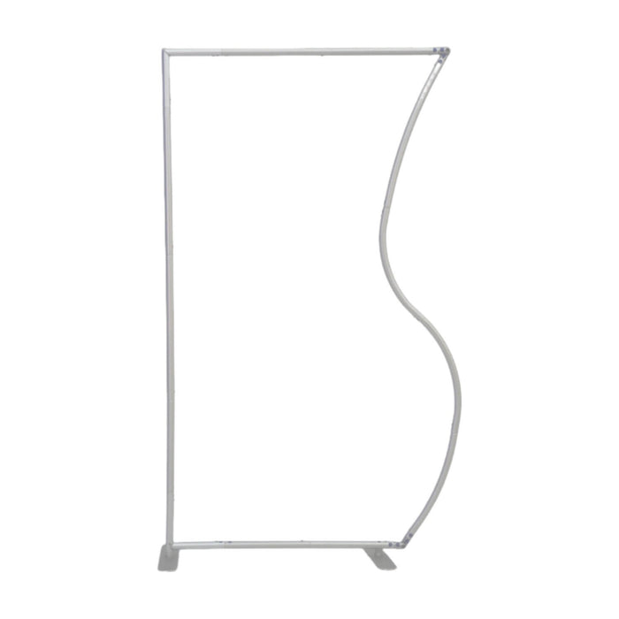 4x7ft Half Vase Backdrop Metal Frame Stand for Birthday Event Decoration-ubackdrop