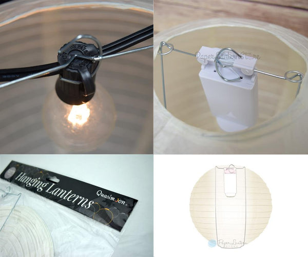 BULK PACK (5) 10" Peach / Orange Coral Round Paper Lantern, Parallel Ribbing, Chinese Hanging Wedding & Party Decoration - PaperLanternStore.com - Paper Lanterns, Decor, Party Lights & More