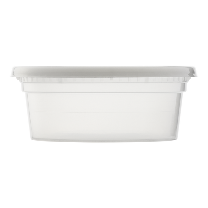 8oz PP Injection Molded Deli Containers & Lids - 240 ct-To-Go Packaging-Karat-Restaurant Supply Drop