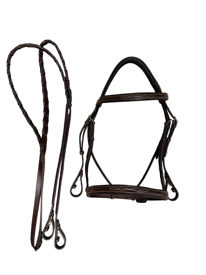 Black Oak Holly Hunter Bridle