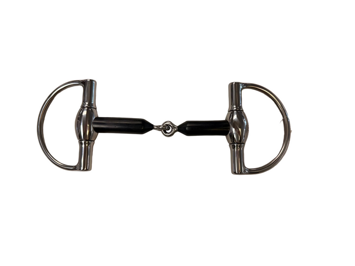 Sprenger Hard Carbon Jointed D Ring Snaffle Bit