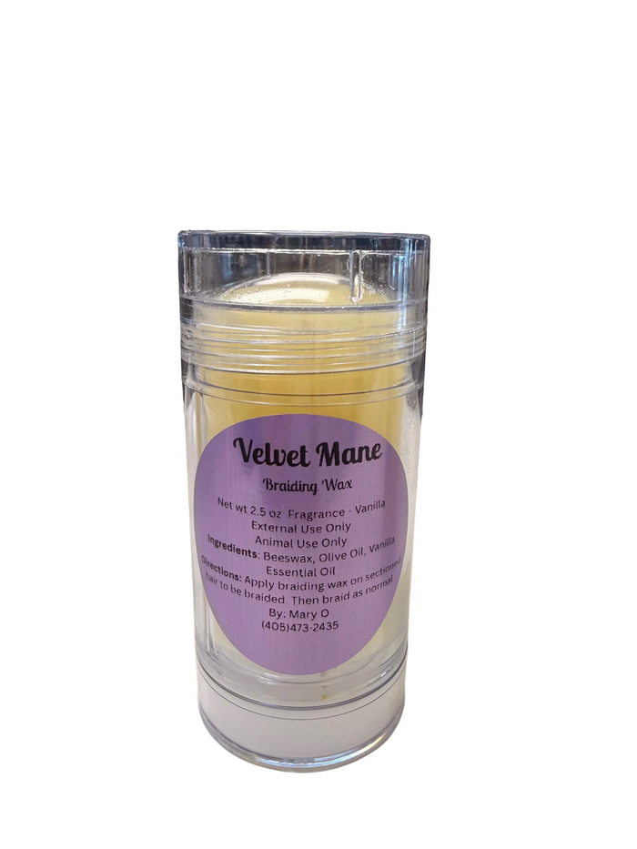 Velvet Mane Braiding Wax
