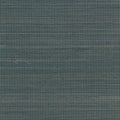 Abaca Natural Fibre WIDE Wallpaper - Blue
