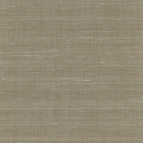 Abaca Natural Fibre WIDE Wallpaper - Darker Brown