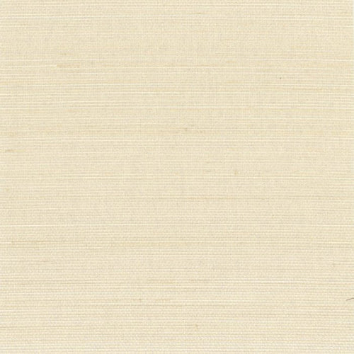 Abaca Natural Fibre WIDE Wallpaper - White Swan
