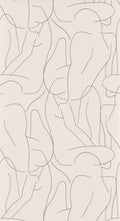 Academy Wallpaper - Beige