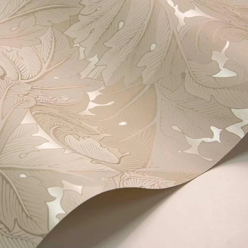 Acanthus by Morris Wallpaper - Ivory/Pearl