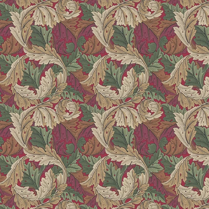 Acanthus by Morris Wallpaper - Madder/Thyme
