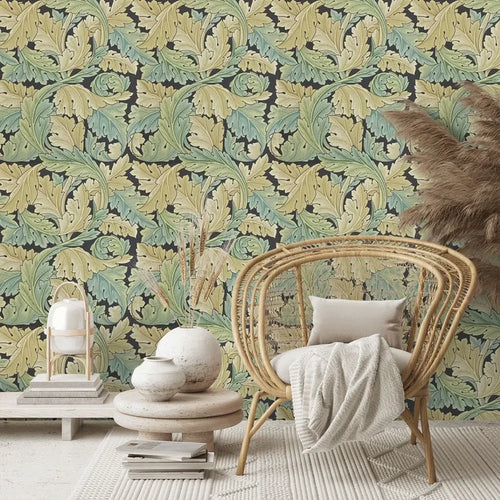 Acanthus by Morris Wallpaper - Privet