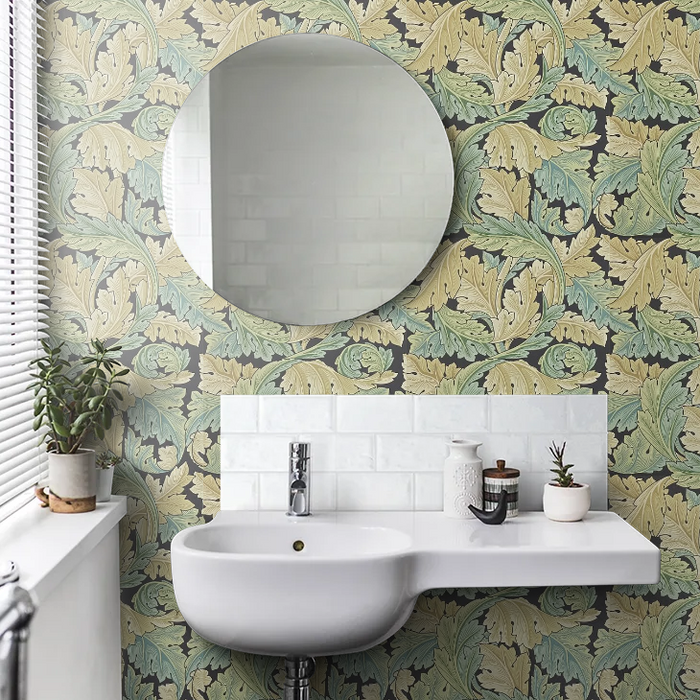 Acanthus by Morris Wallpaper - Privet