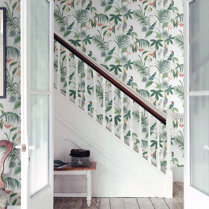 Adilah Wallpaper - White