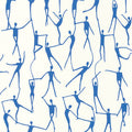 Alberto Iconic Wallpaper - Blue