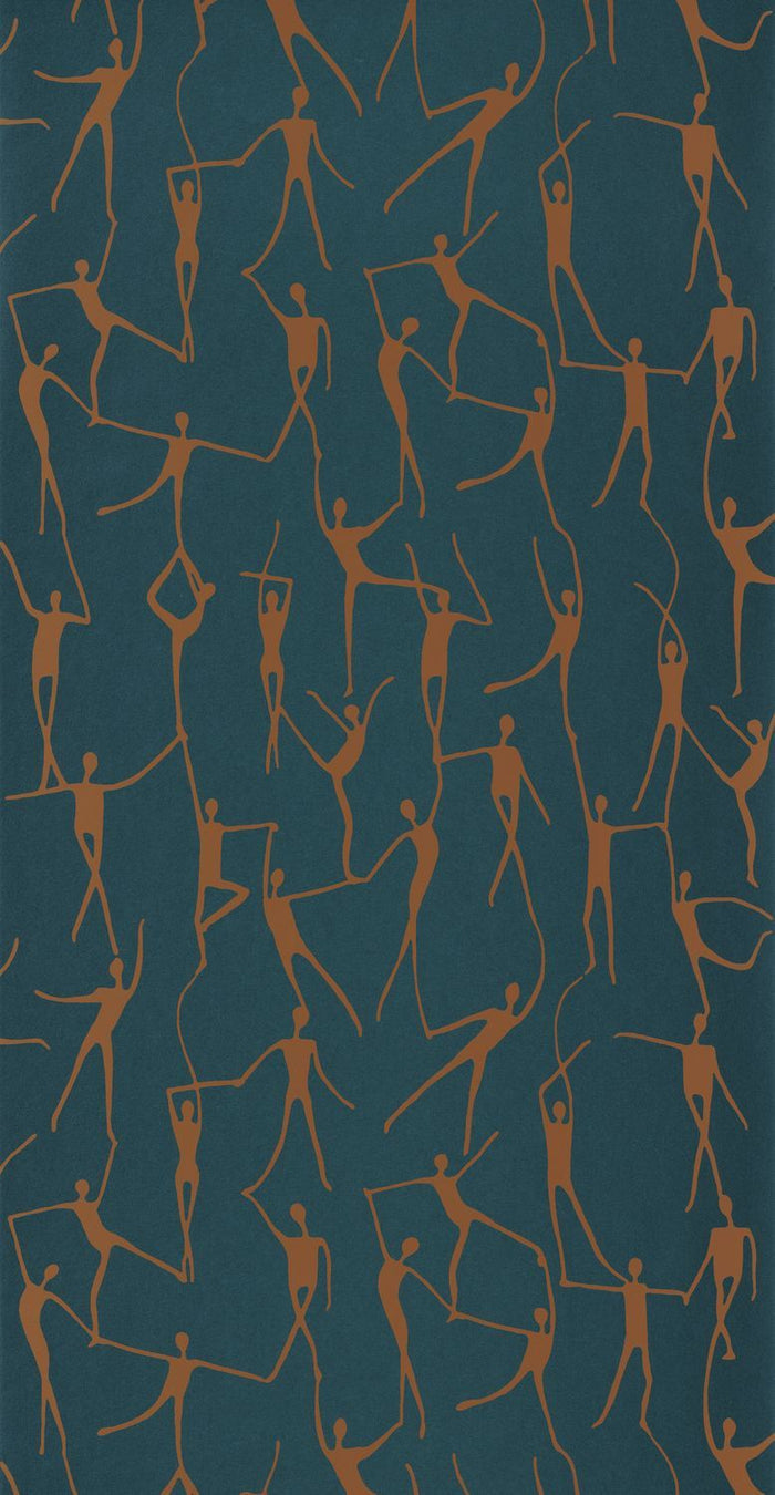 Alberto Iconic Wallpaper - Copper
