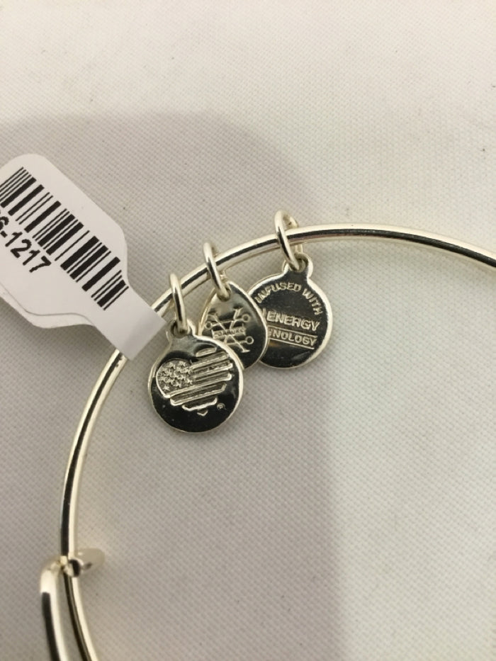 Alex And Ani Silver Moon Bracelet