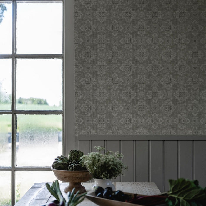 Alnon Wallpaper - Grey
