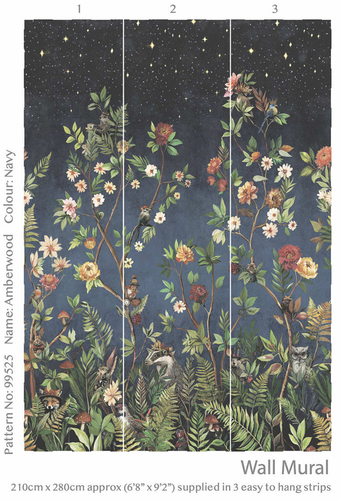 Amberwood - Hybrid Mural