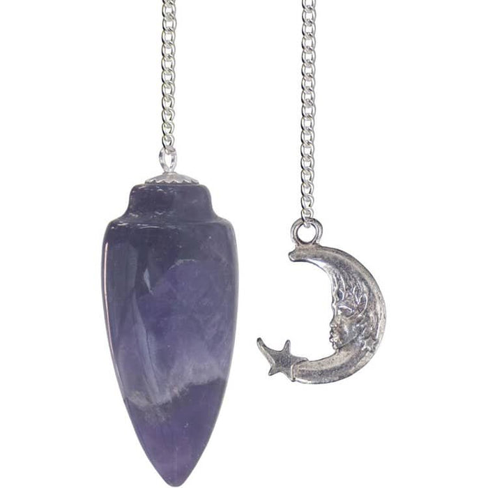 Amethyst Moon Pendulum