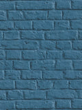 Amsterdam Vintage Brick Wallpaper - Blue - Discontinuing