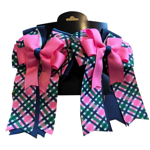 Navy/Pink Plaid/Pink