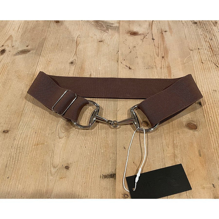 Anademi Silver Bit Stretch Belt - Solid