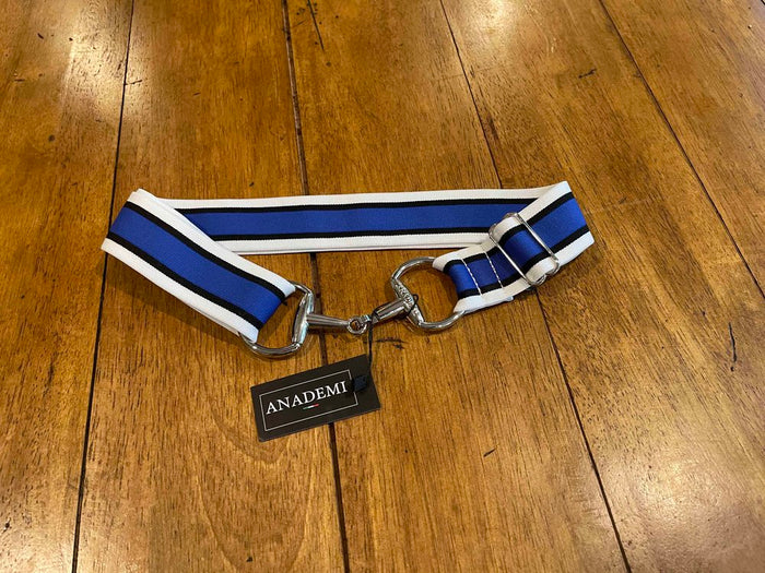 Anademi Silver Bit Stretch Belt - Solid