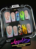 Angelina Handmade Custom Press-On 554 - Angelina Nail Supply NYC