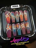 Angelina Handmade Custom Press-On 565 - Angelina Nail Supply NYC