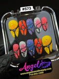 Angelina Handmade Custom Press-On 573 - Angelina Nail Supply NYC