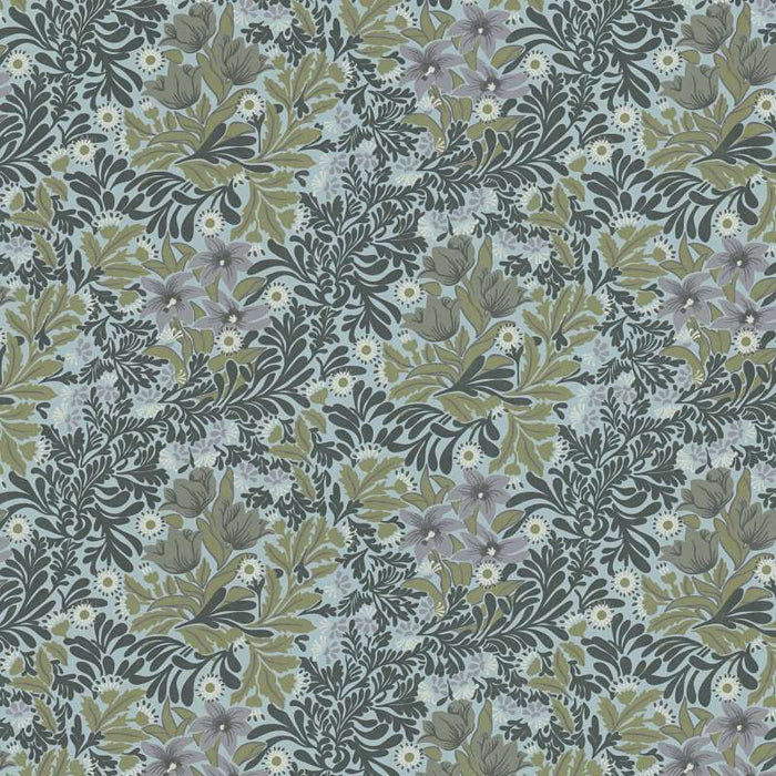 Antique Floral Trails Wallpaper Online NZ | The Inside - Green