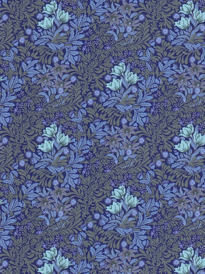 Antique Floral Trails Wallpaper Online NZ | The Inside - Mauve