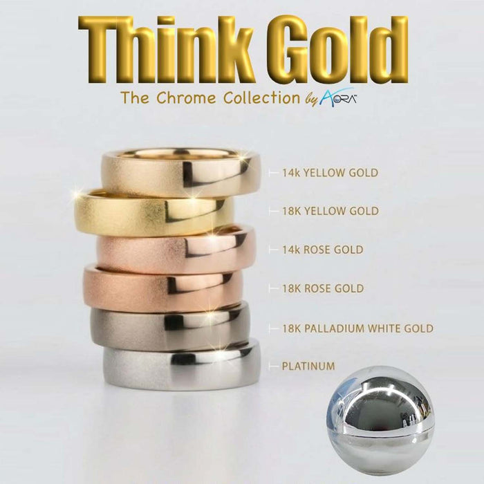 Aora Chrome Think Gold Collection Chrome Kit