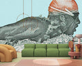 Aquaman - Custom Sized Wallpaper Mural (per m2)
