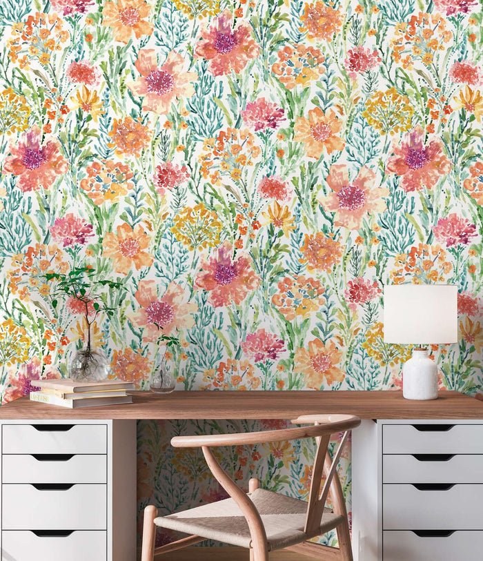 Aquarell Dreams Wallpaper - Multi