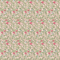 Arbutus by Morris Wallpaper - Cochineal Pink