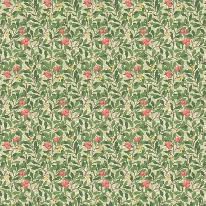 Arbutus by Morris Wallpaper - Rose