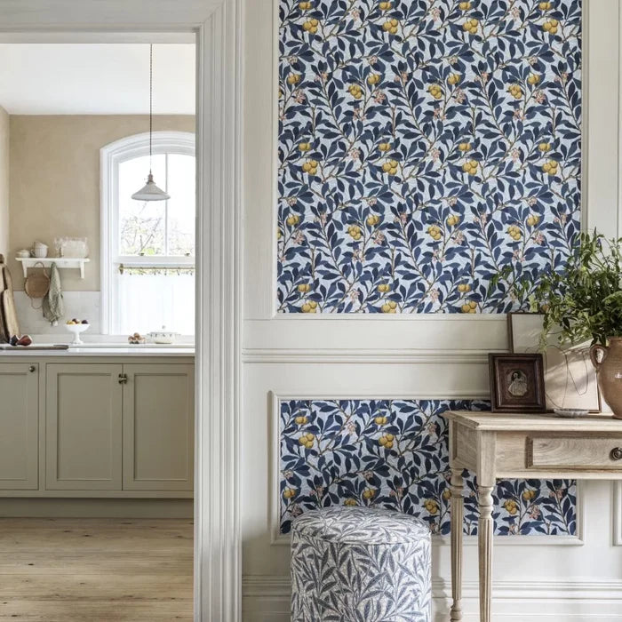 Arbutus by Morris Wallpaper - Sunflower