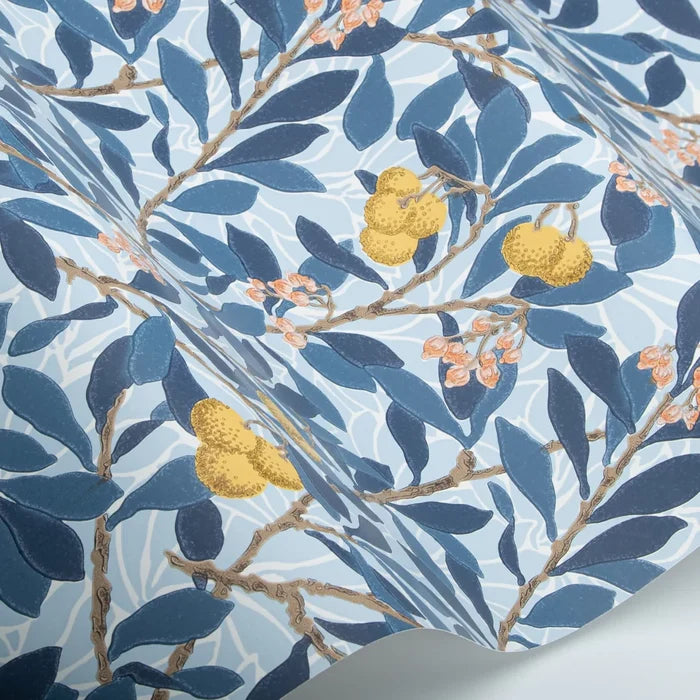Arbutus by Morris Wallpaper - Sunflower
