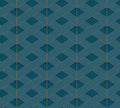 Art Deco Geometric Vinyl Wallpaper - Turquoise - 28 Rolls Arriving in October