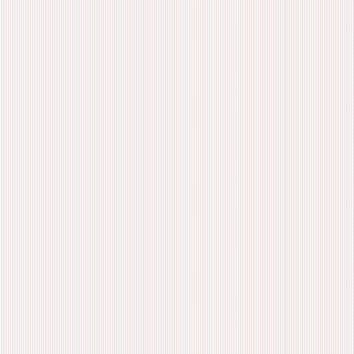 Arvid Fine Stripe Wallpaper - Rosa