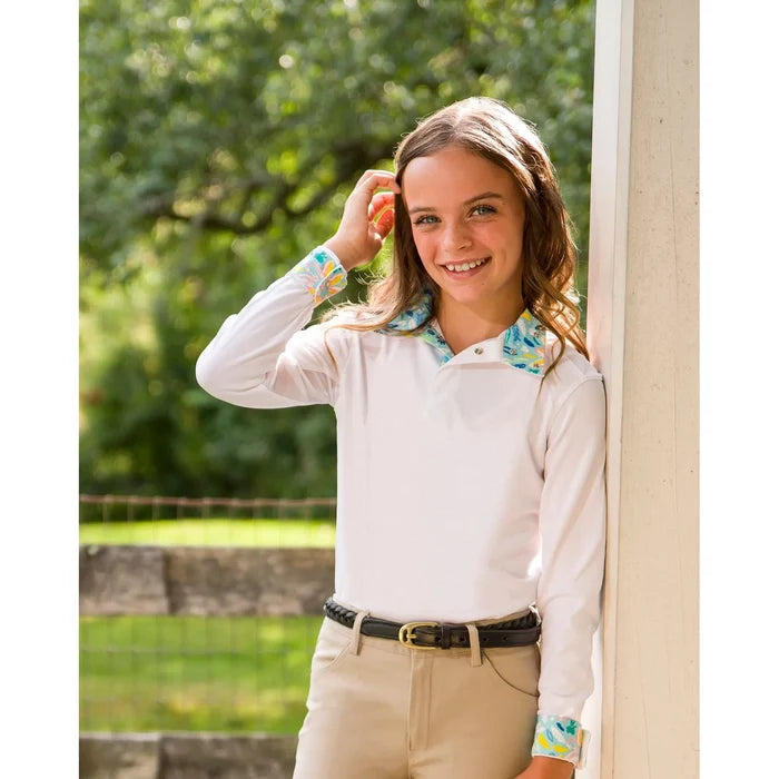 Aubrion Child's Equestrian Style Show Shirt