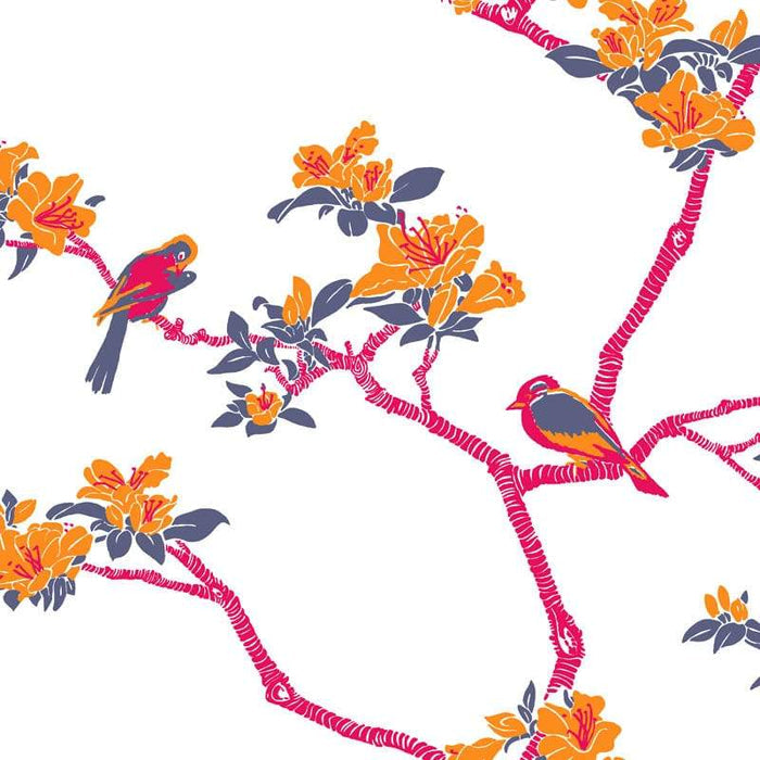 Azalea Florence Broadhurst Wallpaper - Kalho