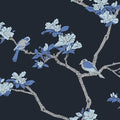 Azalea Florence Broadhurst Wallpaper - Moonlight