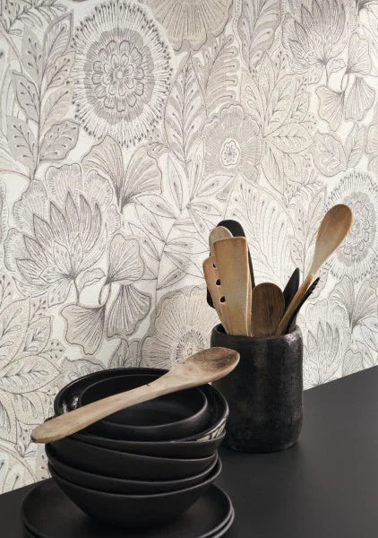 Bali Batik Wallpaper - Light
