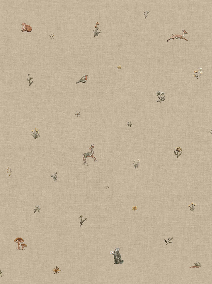Bambi Wallpaper - Jute