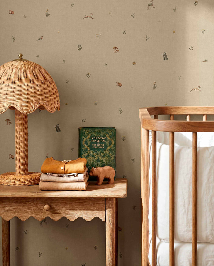 Bambi Wallpaper - Jute