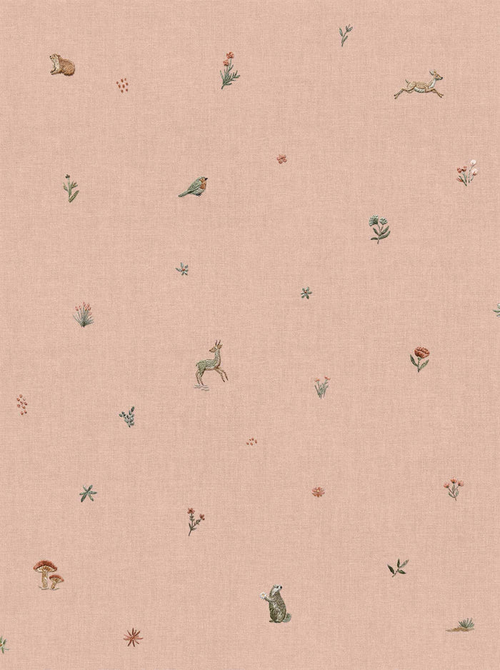 Bambi Wallpaper - Peach