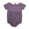 Banbury Purple Gingham Football Bubble