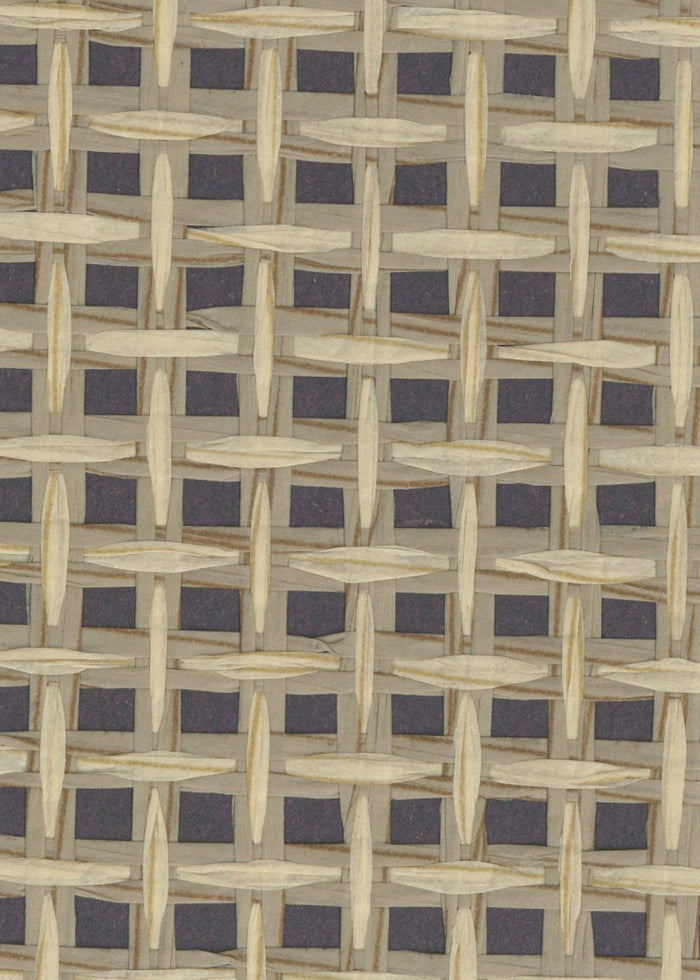 Basket Weave Grass cloth Wallpaper - Buff & Brown